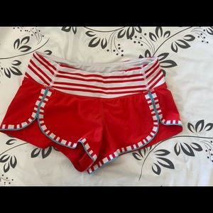 Lululemon speed short with liner